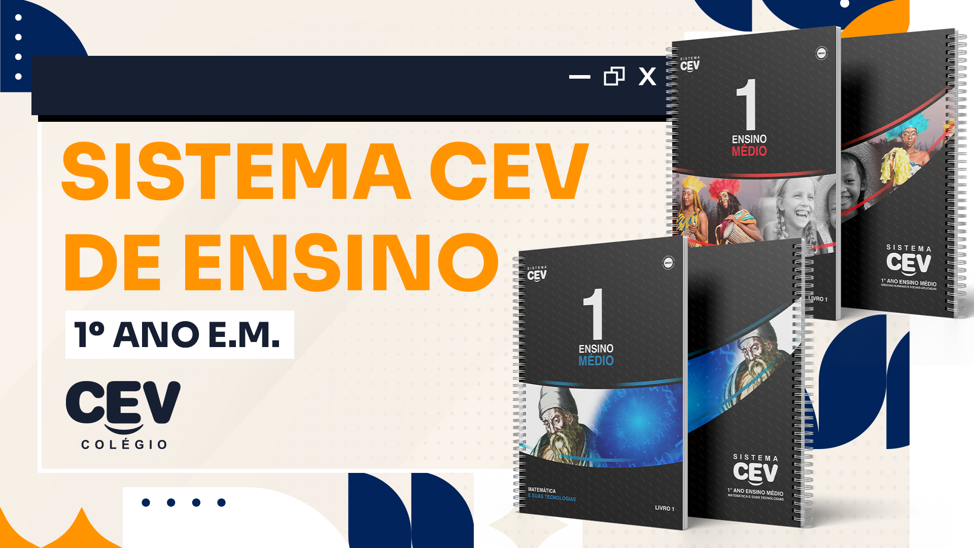 Sistema CEV de Ensino 2026 - 1º ano E.M