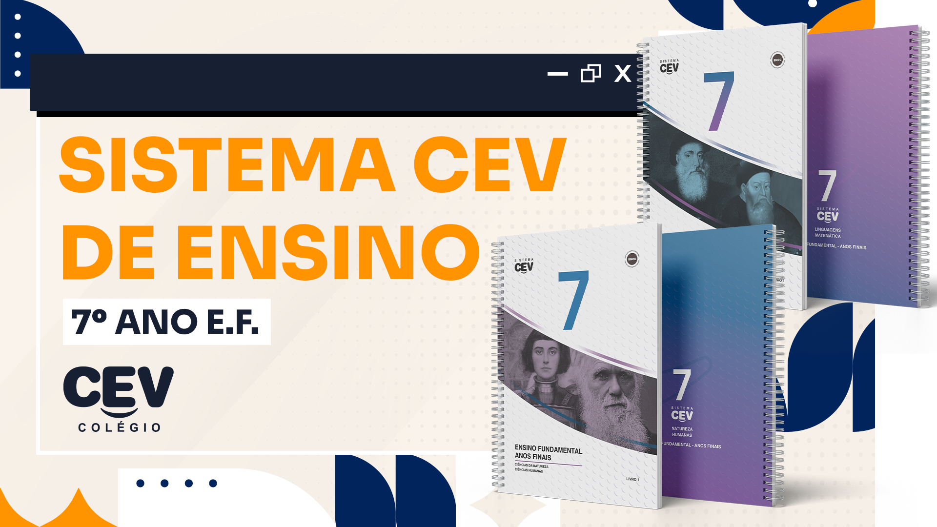 Sistema CEV de Ensino 2026 - 7º ano E.F