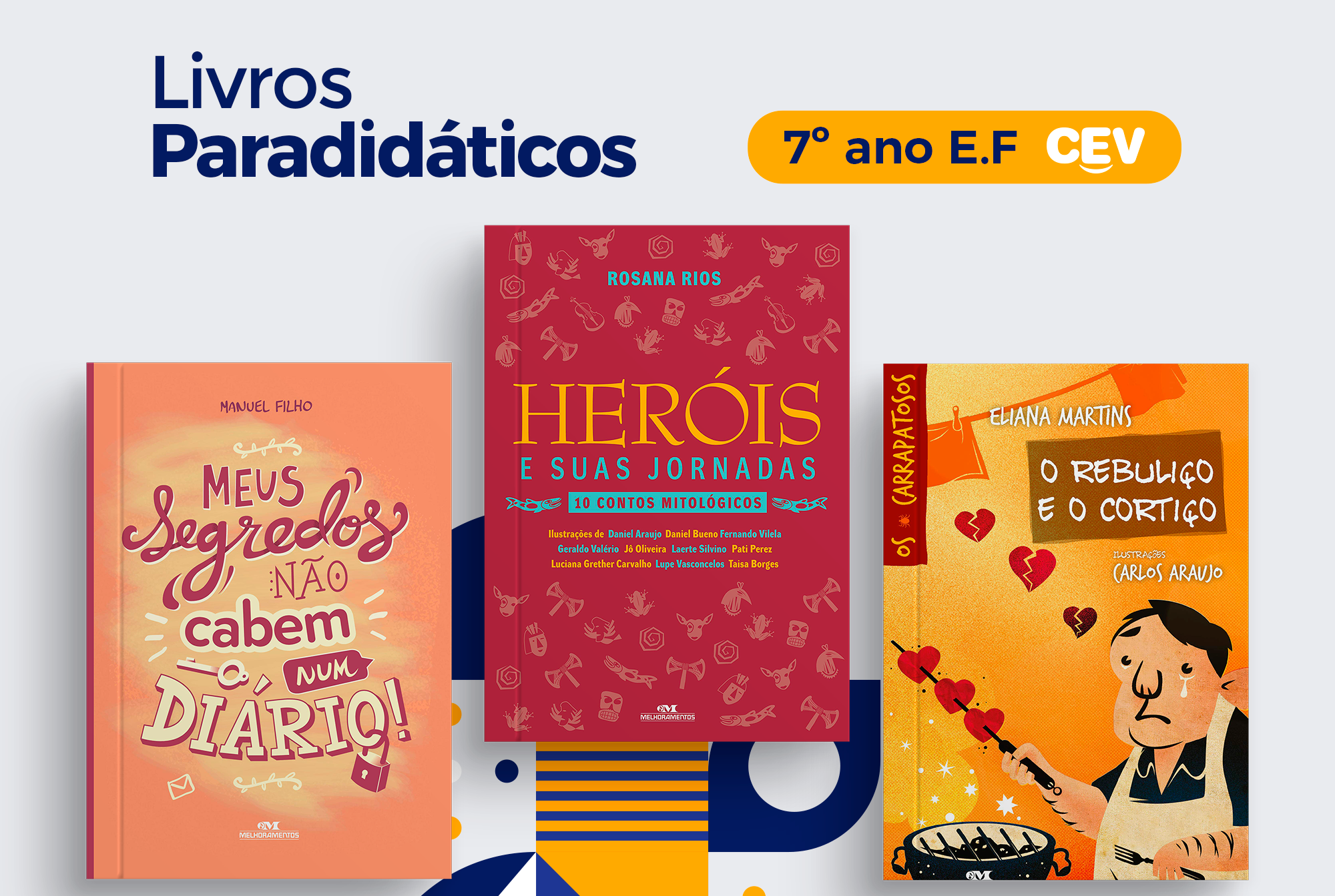 Livros Paradidáticos - 7º ano E.F - 2025