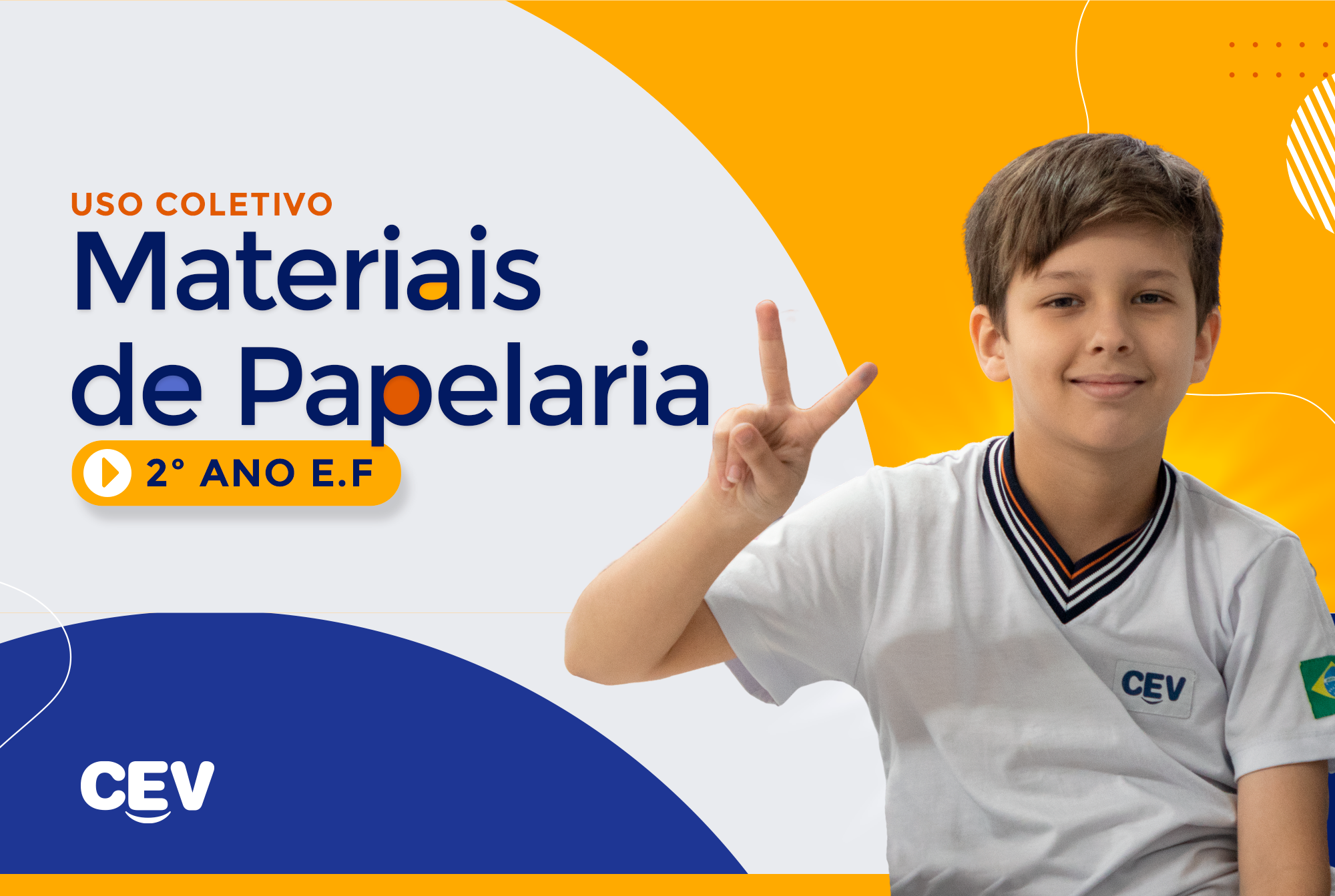 Materiais de Papelaria - Uso Coletivo - 2º ANO E.F - 2026
