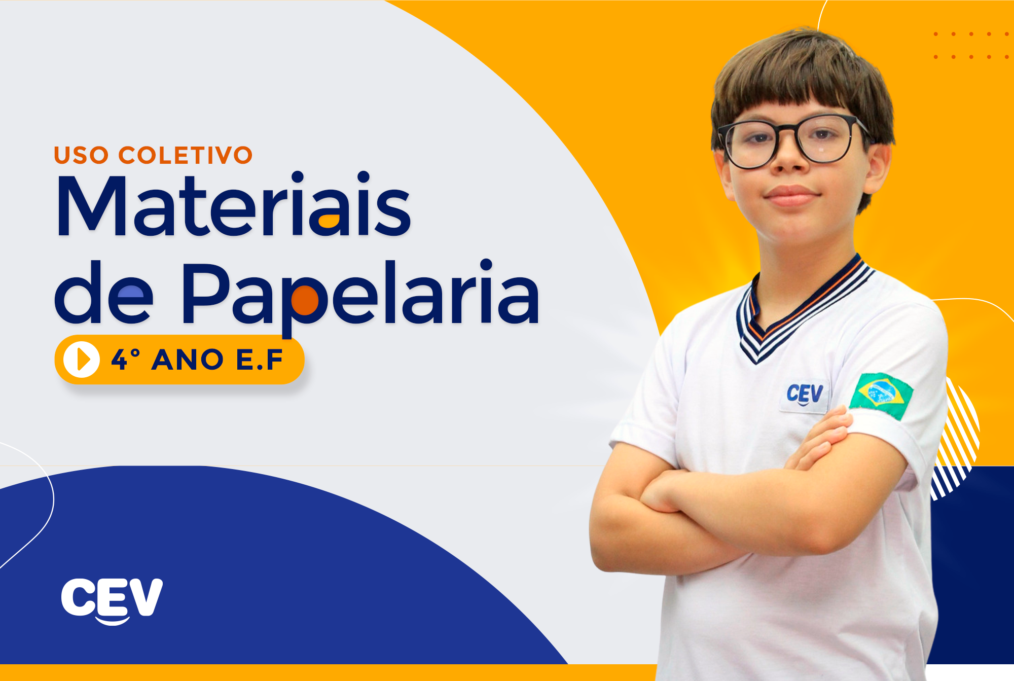 Materiais de Papelaria - Uso Coletivo - 4º ANO E.F - 2026