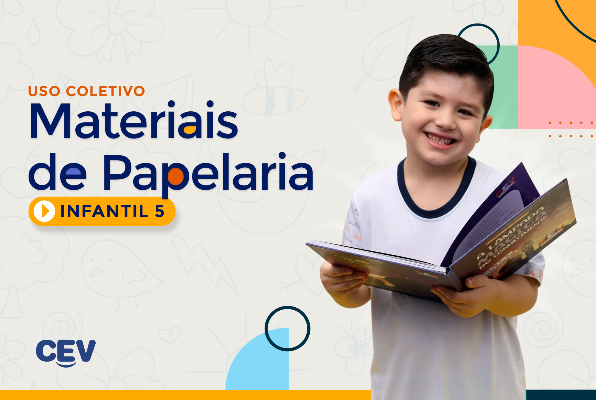 Materiais de Papelaria - Uso Coletivo - INFANTIL 5 - 2026