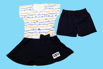 VESTIDO SAIA GODÊ 3 ANOS (EDIÇÃO LIMITADA)